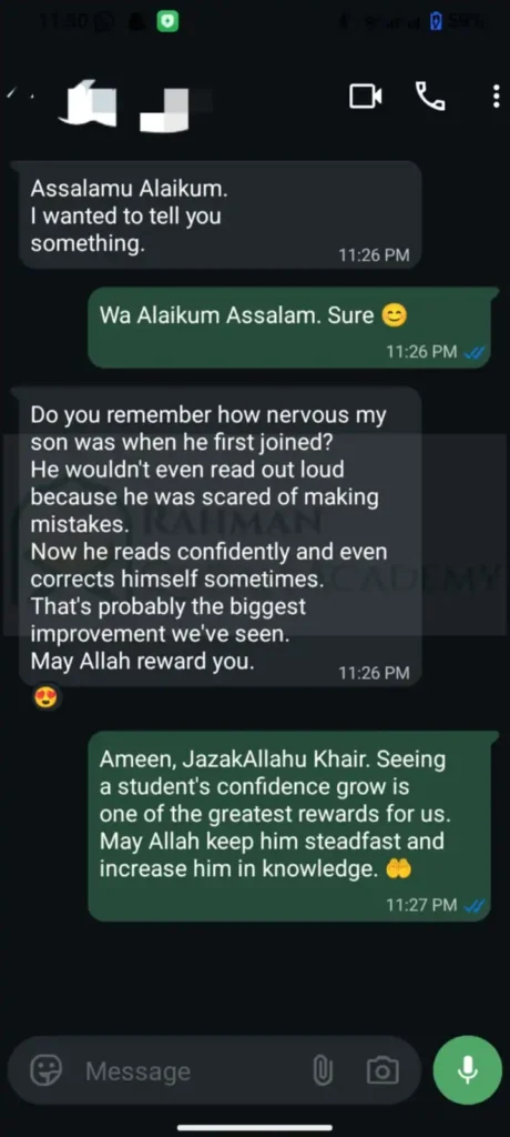 Results & Reviews 6 Parents Whatsapp Reviews ScreenShot 1