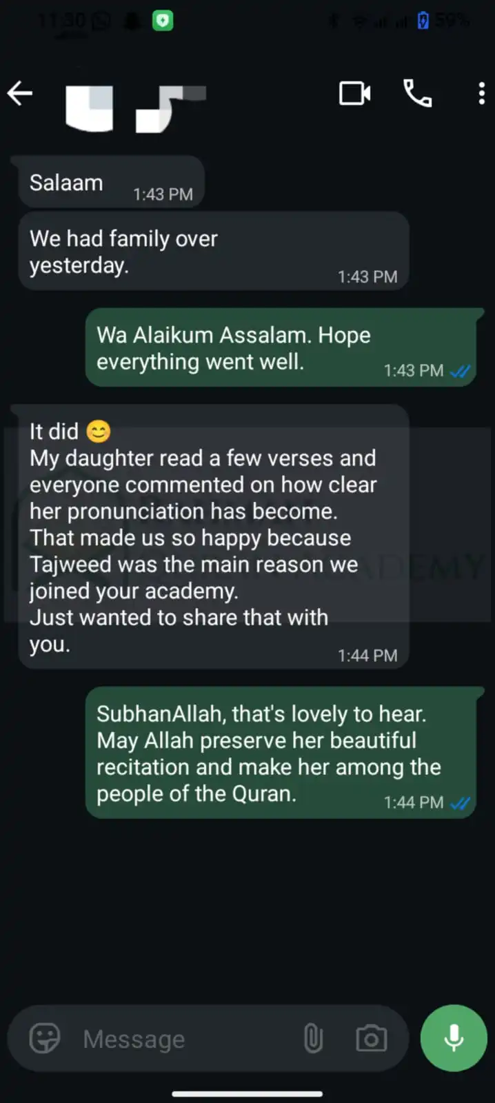 Results & Reviews 10 Parents Whatsapp Reviews ScreenShot 5