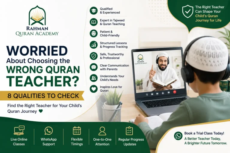 Qualities of a good online Quran teacher for children